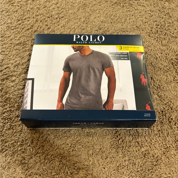 Polo Ralph Lauren Gray Short Sleeve Tee - Picture 1 of 1